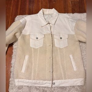 Denim Sherpa Jacket
